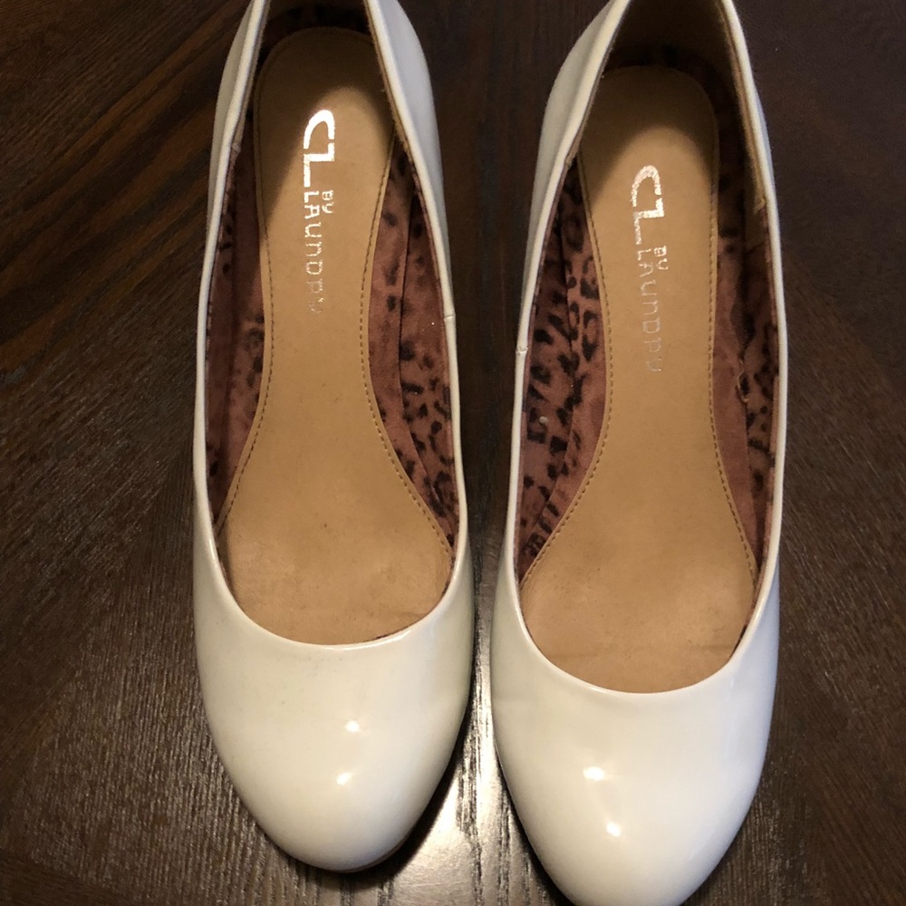 White CL by Laundry Heels